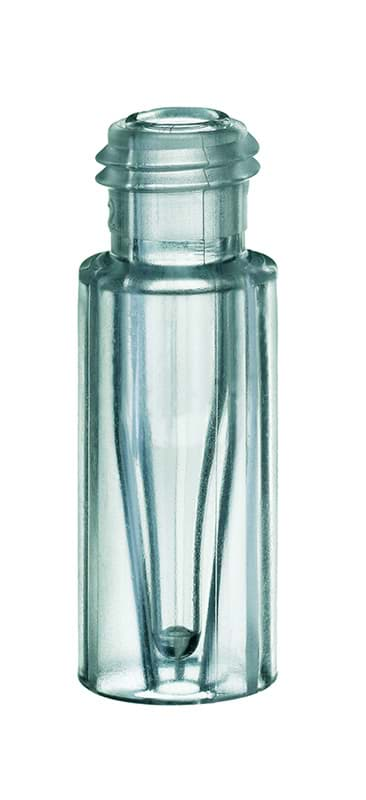 Image de TPX Short Thread Vial with integrated 0.2 ml Glass Micro-Insert