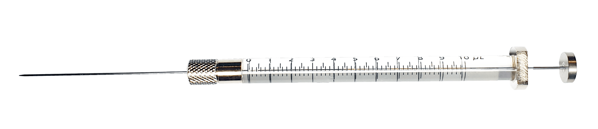 Image de Syringe; 10 µl;gas tight;removable needle;23G;42mm needle length;cone tip;PTFE plunger