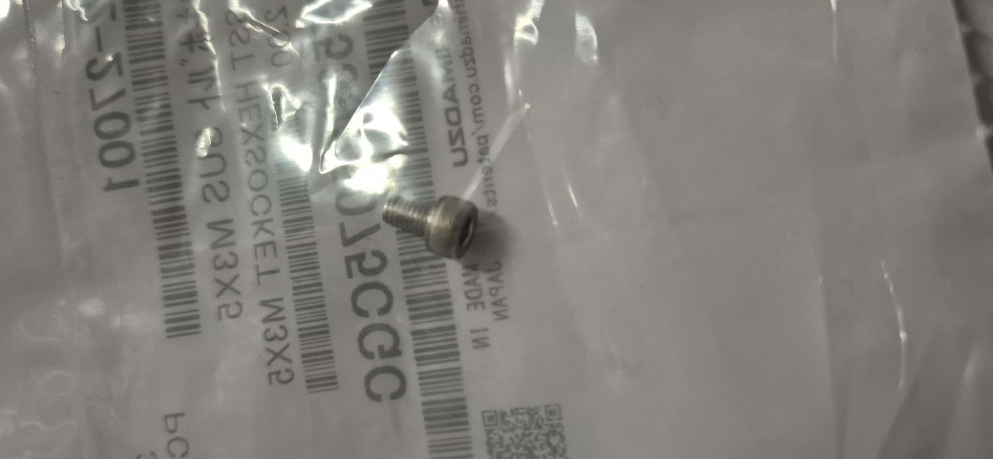 Image de BOLT,STST HEXSOCKET M3X5